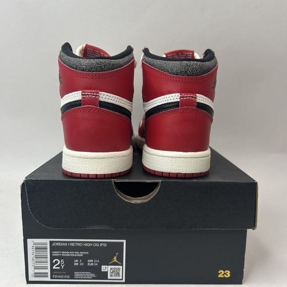 Nike Shoes Air Jordan 1 Retro High OG PS “Lost and Found” 2024 - Picture 5 of 7